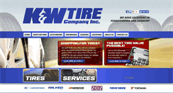 Desktop Screenshot of kwtirestore.com